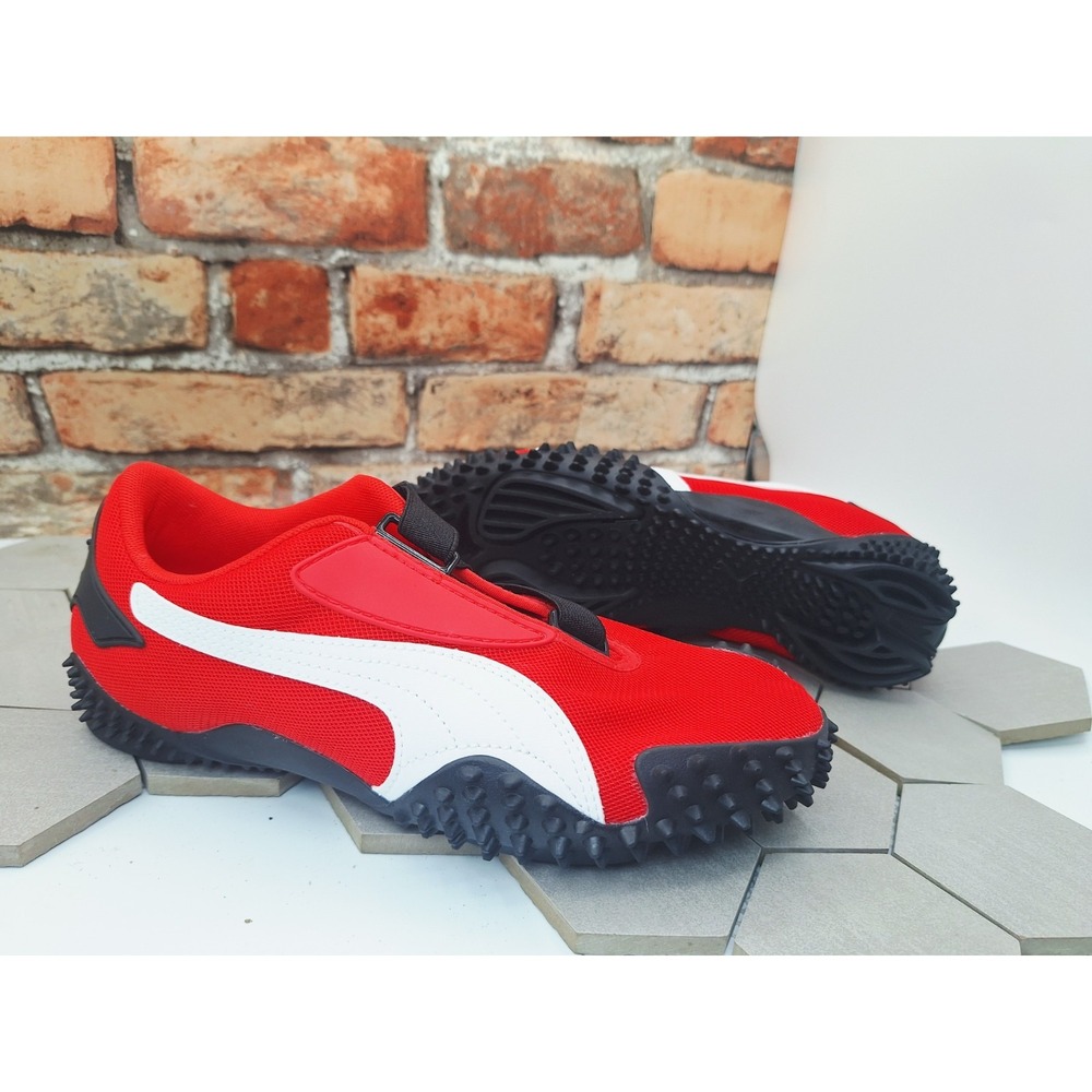 Puma Mostro Spiked Red White Black Women Sz 8.5 / Men Sz 7 Asap Rocky I Inhale